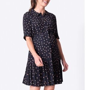 Seraphine Polka Dot Maternity Dress US Size 6